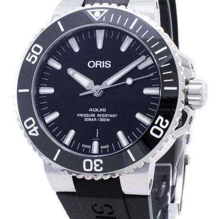 Oris Aquis Date 01-733-7730-4134-07-4-24-64EB Automatic 300M Men's Watch