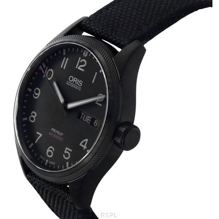 Oris ProPilot Air Racing Edition V Fabric Strap Black Dial Automatic 01 752 7698 4784-Set 100M Men's Watch