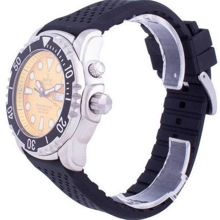 Ratio 2nd Generation Free Diver Helium-Safe Automatic 1068HA90-34VA-YLW-V02 1000M Men's Watch