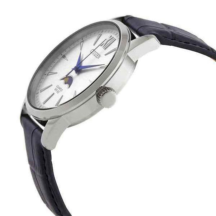 Citizen Moonphase Silver Dial Quartz AK5000-03A Men's Watch