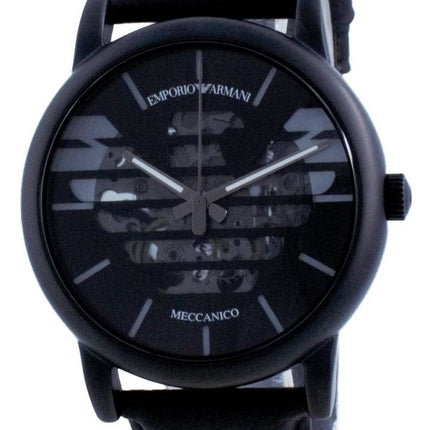 Emporio Armani Luigi Skeleton Leather Automatic AR60032 Men's Watch