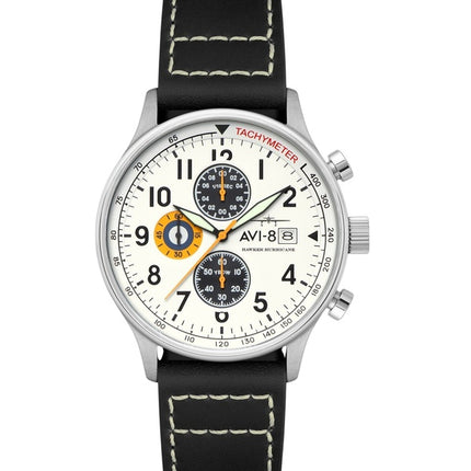 AVI-8 Hawker Hurricane Classic Chronograph Imperial War Museums Edition White Dial Quartz AV-4011-1E Men's Watch