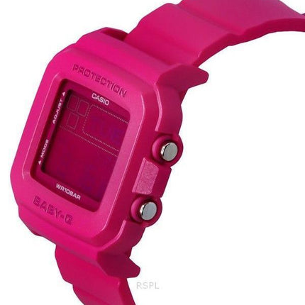 Casio Baby-G Plus Digital 30th Anniversary Pink Resin Strap Quartz BGD-10K-4 100M Women's Watch With Special Holder