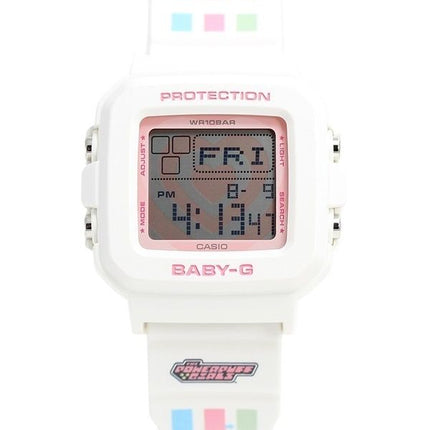 Casio Baby-G Plus The Powerpuff Girls Collaboration Digital Quartz BGD-10KPP-7 100M Women's Watch With Special Holder