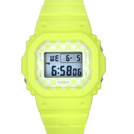 Casio Baby-G Skater Fashion Digital Light Green Resin Strap Quartz BGD-565GS-9 100M Women's Watch