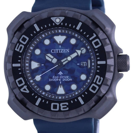 Citizen Promaster Polyurethane Strap Eco-Drive BN0227-09L 200M Men's Watch