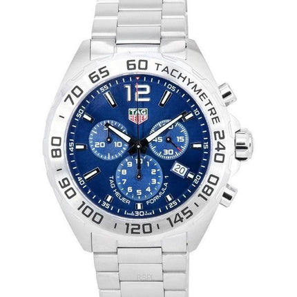 Tag Heuer Formula 1 Chronograph Sunray Blue Dial Quartz CAZ101K.BA0842 200M Mens Watch