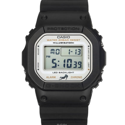 Casio G-Shock Digital The Shiba Inu Bio-Based Resin Strap Quartz DW-5600SHB-1 200M Men's Watch