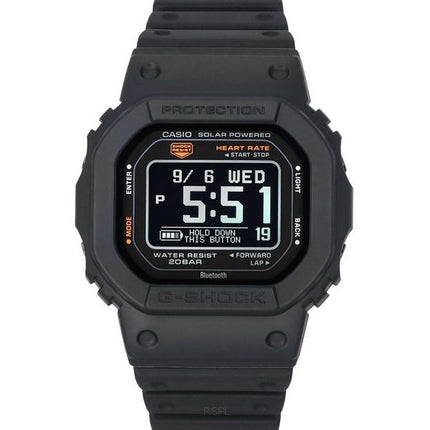 Casio G-Shock Move Mobile Link Digital Resin Strap Solar DW-H5600-1 200M Mens Watch