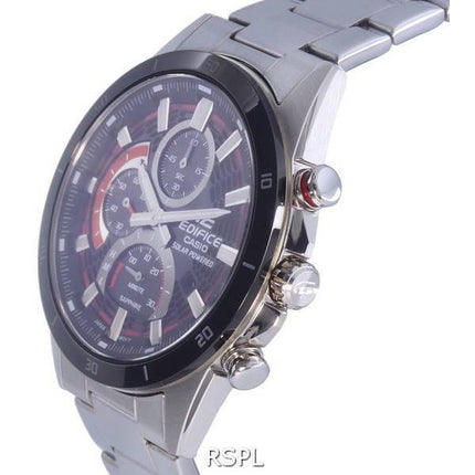 Casio Edifice Chronograph Analog Solar Powered EFS-S610DB-1AV EFSS610DB-1 100M Mens Watch