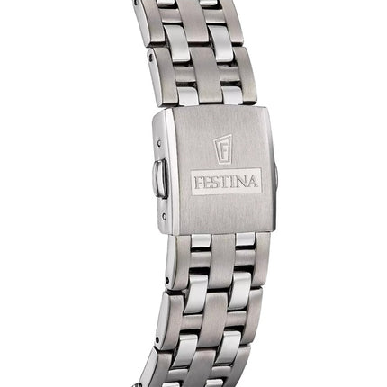 Festina Titanium Grey Dial Quartz F20696-2 100M Men's Watch