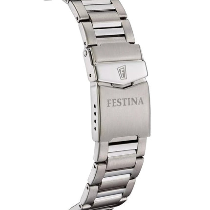 Festina Titanium Black Dial Quartz F20698-4 100M Men's Watch