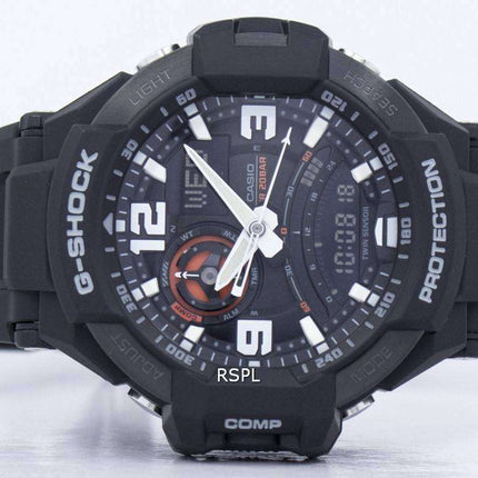 Casio G-Shock GRAVITYMASTER Twin Sensor GA-1000-1A Men's Watch