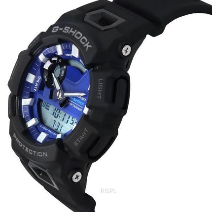 Casio G-Shock G-Squad Analog Digital Smartphone Link Bio-Based Resin Strap Blue Dial Quartz GBA-900CB-1A 200M Men's Watch