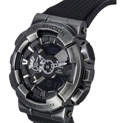 Casio G-Shock Analog Digital Resin Strap Grey Dial Quartz GM-110VB-1A 200M Men's Watch