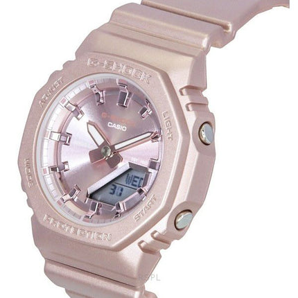 Casio G-Shock Analog Digital Bio-Based Resin Strap Pink Dial Quartz GMA-P2100ST-4A 200M Women's Watch