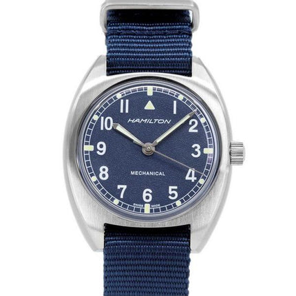 Hamilton Khaki Aviation Pilot Pioneer Blue Dial Mechanical H76419941 100M Men's Watch