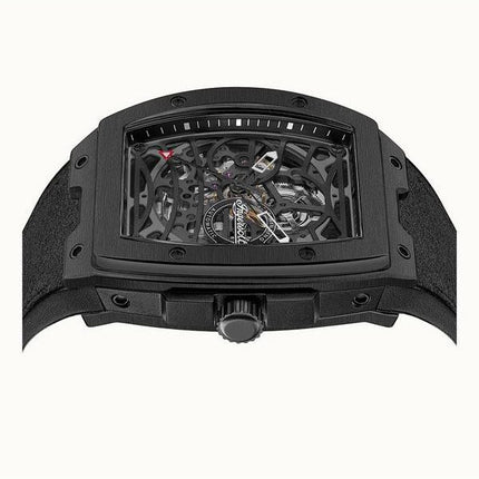 Ingersoll The Challenger Black Skeleton Dial Automatic I12307 Men's Watch