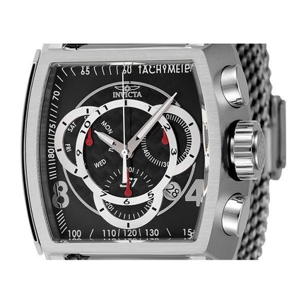 Invicta S1 Rally Chronograph Stainless Steel Black Dial Quartz 46007 100M Men's Watch