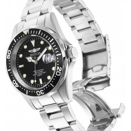 Invicta Pro Diver 200M Quartz Black Dial INV8932/8932 Mens Watch