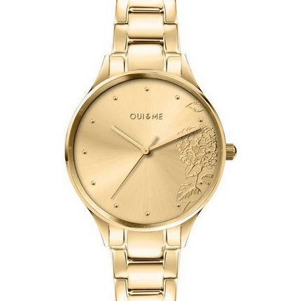 Oui & Me Petite Bichette Gold Tone Stainless Steel Quartz ME010218 Women's Watch