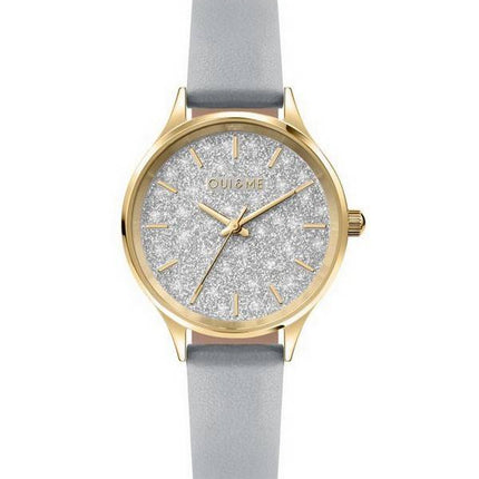 Oui & Me Bichette White Dial Leather Strap Quartz ME010271 Women's Watch