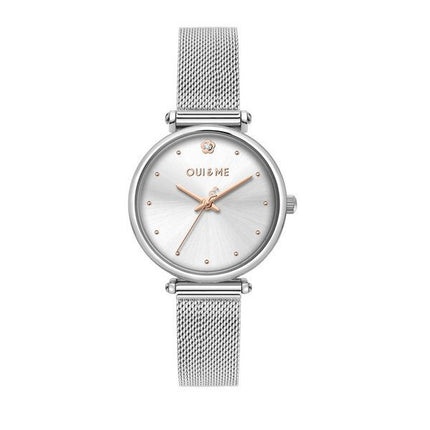 Oui & Me Etoile Stainless Steel Silver Dial Quartz ME010296 Women's Watch