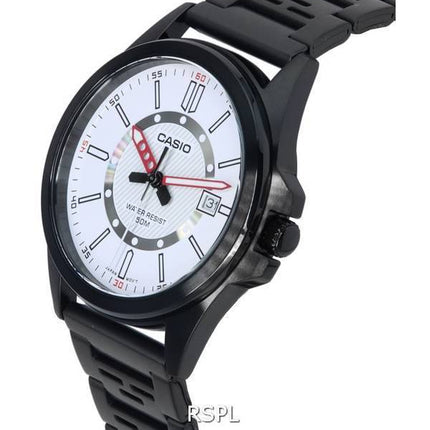 Casio Analog White Dial Quartz MTP-E700B-7E MTPE700B-7E Men's Watch