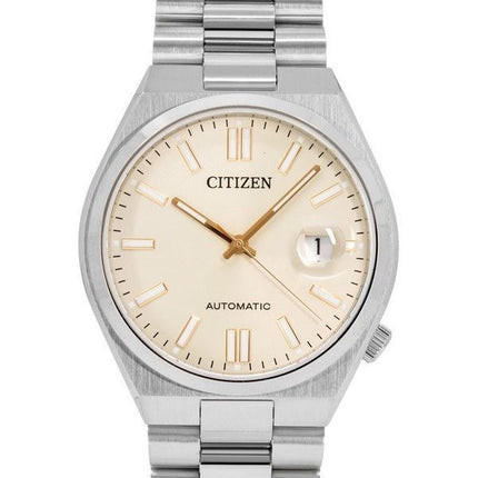 Citizen Tsuyosa Stainless Steel Beige Dial Automatic NJ0151-88W Men's Watch