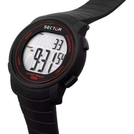 Sector Ex-31 Digital Black Dial Quartz R3251543001 100M Mens Watch