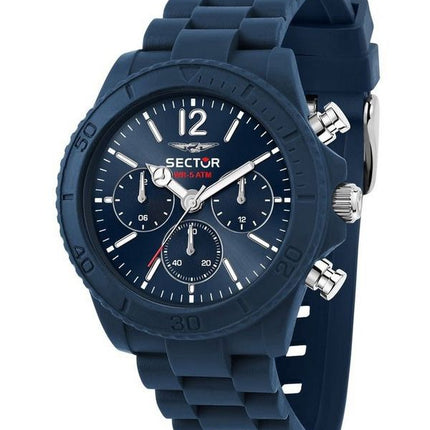 Sector Diver Multifunction Stainless Steel Blue Dial Quartz R3251549002 Mens Watch