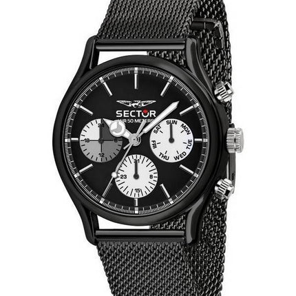 Sector 660 Black Dial Stainless Steel Quartz R3253517003 Men's Watch