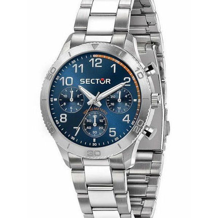 Sector 270 Stainless Steel Multifunction Blue Dial Quartz R3253578018 Mens Watch