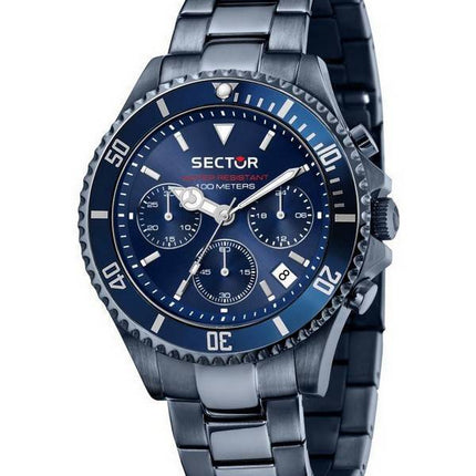 Sector 230 Chronograph Dark Blue Dial Stainless Steel Quartz R3273661026 100M Men's Watch