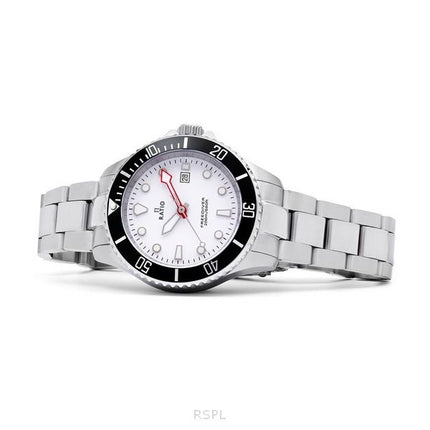 Ratio FreeDiver Sapphire Stainless Steel White Dial Quartz RTFL802 200M Women's Watch