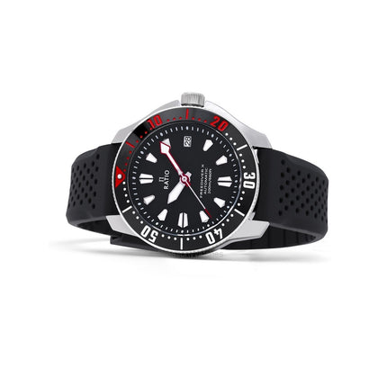 Ratio FreeDiver X Marine Black With Black Ceramic Inlay Automatic Diver RTX001 200M Men's Watch