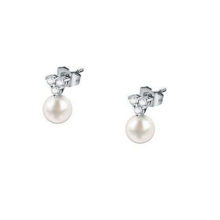 Morellato Perla Silver Tone Earrings SAER52 For Women