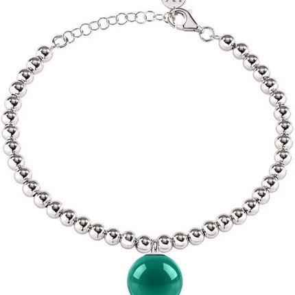 Morellato Boule Stainless Steel Bead Chain SALY20 Womens Bracelet