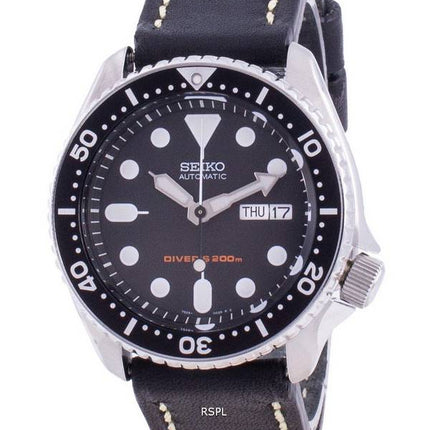 Seiko Automatic Diver's Black Dial SKX007K1-var-LS16 200M Men's Watch