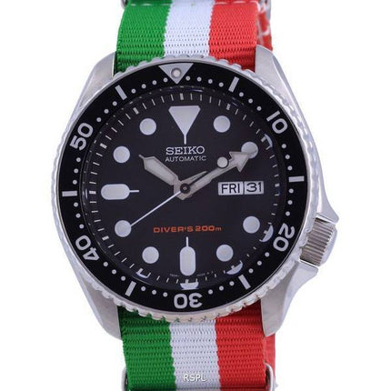 Seiko Automatic Divers Polyester SKX007K1-var-NATO23 200M Mens Watch