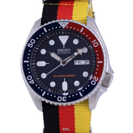 Seiko Automatic Divers Polyester SKX009K1-var-NATO26 200M Mens Watch