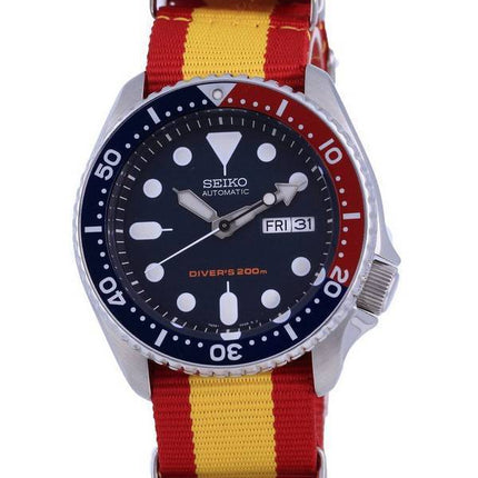 Seiko Automatic Divers Polyester SKX009K1-var-NATO29 200M Mens Watch