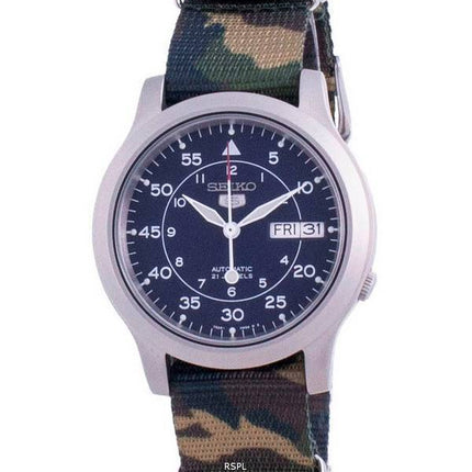 Seiko 5 Military SNK807K2-var-NATOS18 Automatic Nylon Strap Men's Watch