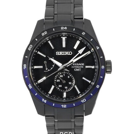 Seiko Presage Sharp Edged Series ZERO HALLIBURTON Limited Edition Black Dial Automatic SPB271J1 100M Men's Watch