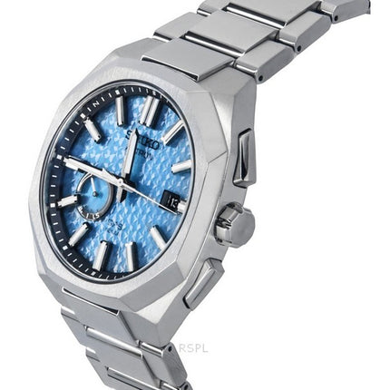 Seiko Astron Starfull Sky GPS Limited Edition Stainless Steel Blue Dial Solar SSJ027J1 100M Men's Watch