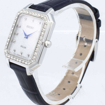 Seiko Conceptual SUP429P SUP429P1 SUP429 Diamond Accents Solar Women's Watch