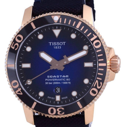 Tissot T-Sport Seaster 1000 Powermatic 80 Diver's Automatic T120.407.37.041.00 T1204073704100 300M Men's Watch