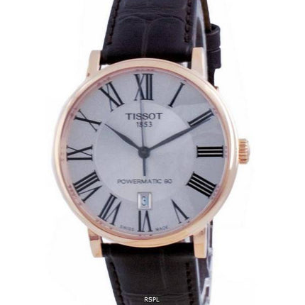 Tissot T- Classic Carson Premium Powermatic 80 Automatic T122.407.36.033.00 T1224073603300 Mens Watch