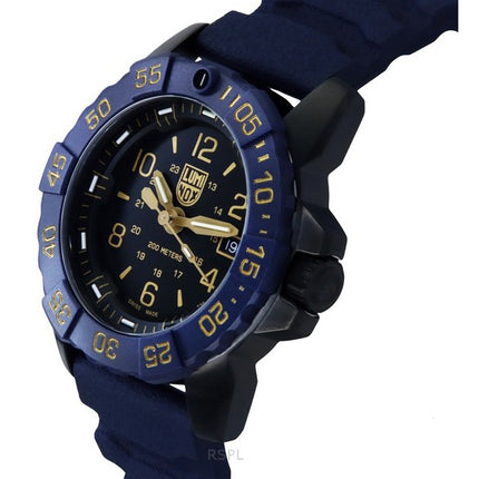 Luminox Navy SEAL Foundation Back To The Blue Black Dial Quartz Diver's XS.3255.CB.NSF 200M Men's Watch