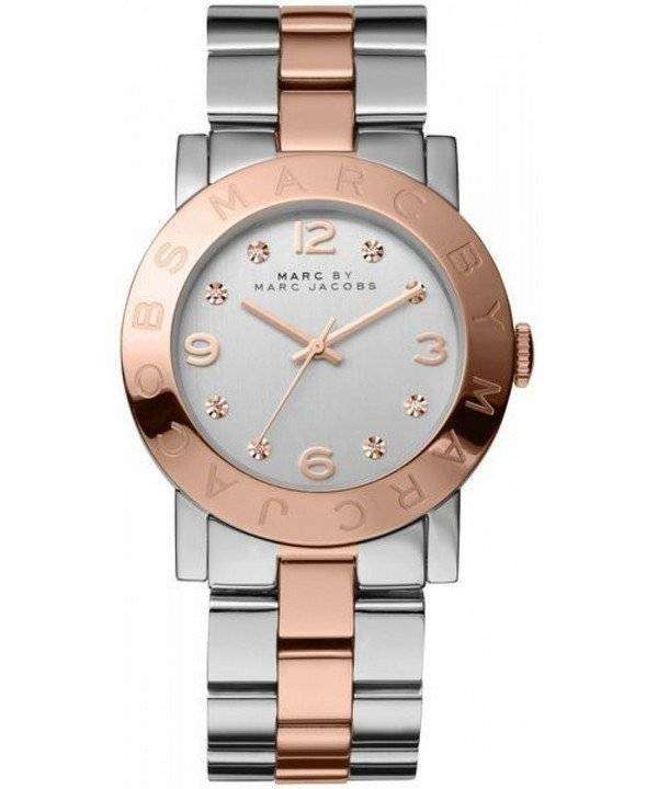 Marc By Marc Jacobs Amy Silver Dial Stainless Steel MBM3194 Womens Watch